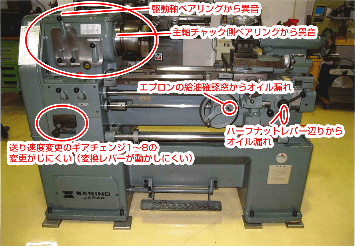 旋盤オーバーホール済み | nate-hospital.com